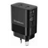 Home & Wall Chargers - Simplecom CU221 Dual USB-C Fast Wall Charger PD 20W for Phone Tablet | Wholesale IT Computer Hadware