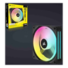 Corsair Case Fans - Corsair QX RGB Series iCUE LINK QX120 RGB 120mm Magnetic Dome RGB Fan Expansion Kit | Wholesale IT Computer Hadware