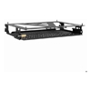Brackets & Mounting - Atdec Media Storage Hinged Panel for Desk and Table Undersides Black | Wholesale IT Computer Hadware