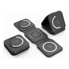 Choetech - Choetech T588-F-BK 3-in-1 Foldable Fast Wireless Charger for Phone/Watch/Earphone | Wholesale IT Computer Hadware