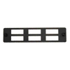 Cable Management & Installation - 4Cabling 6 Port SC Duplex / LC Quad FOBOT Faceplate suitable for 015.004.0026 & | Wholesale IT Computer Hadware