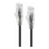 ALOGIC Cat6 Network Cables - ALOGIC 1m Black Ultra Slim Cat6 Network Cable UTP 28AWG Series Alpha | Wholesale IT Computer Hadware