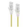 ALOGIC Cat6 Network Cables - ALOGIC 3m Yellow Ultra Slim Cat6 Network Cable UTP 28AWG Series Alpha | Wholesale IT Computer Hadware