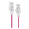 ALOGIC Cat6 Network Cables - ALOGIC 5m Pink Ultra Slim Cat6 Network Cable UTP 28AWG Series Alpha | Wholesale IT Computer Hadware