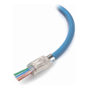 Serveredge Cat6 Network Cables - Serveredge RJ45 Cat6A Shielded PT Series Pass Through Connector-Pack of 10 | Wholesale IT Computer Hadware