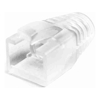 Serveredge Cat6 Network Cables - Serveredge RJ45 Cat6A Clear Strain Relief Boot(7mm OD): Bag of 10 | Wholesale IT Computer Hadware