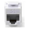 Serveredge Cat6 Network Cables - Serveredge Universal Cat6 UTP RJ45 Modular Keystone Jack QUICK TOOL Compatible White  | Wholesale IT Computer Hadware