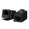 Serveredge Cat6 Network Cables - Serveredge Universal Cat6A UTP RJ45 Modular Keystone Coupler BLACK  | Wholesale IT Computer Hadware