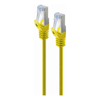 Serveredge Cat6 Network Cables - Serveredge 0.5m Yellow  CAT6A Slim S/FTP network Cable | Wholesale IT Computer Hadware