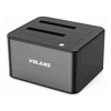 Volans Docks & Port Replicators - Volans VL-DS30S Dual Bay USB3.0 Aluminium Docking Station Drive Type: 2.5? and 3.5? | Wholesale IT Computer Hadware