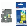 Brother Printer, Scanner & MFC Accessories - Brother 12mm Black on Yellow TZE Tape | Wholesale IT Computer Hadware