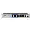 Gigabit Network Switches - D-Link | DES-F1018P-E | 18 Port PoE Switch with 16 PoE Ports (8 Long Reach 250m) and 2 | Wholesale IT Computer Hadware