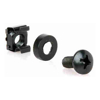 Rackmount Accessories - Serveredge Heavy Duty M6 Cage Nuts Washer & Screw Set : Pack of 50 : BLACK | Wholesale IT Computer Hadware