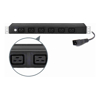 Serveredge Rackmount Accessories - Serveredge Basic 6 Port IEC PDU (6) IEC C19 Output & (1)IEC C20 Plug Input 16A 240V | Wholesale IT Computer Hadware