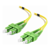 Other Specialised Cables - ALOGIC 0.5m SCA-SCA Single Mode Duplex LSZH Fibre Cable 09/125 OS2 | Wholesale IT Computer Hadware
