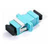 Serveredge Rackmount Accessories - Serveredge SC Female to SC Female Multi Mode Simplex OM3 Fibre Adapter-AQUA COLOR | Wholesale IT Computer Hadware