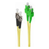 Other Specialised Cables - ALOGIC 2m SCA-ST Single Mode Duplex LSZH Fibre Cable 09/125 OS2  | Wholesale IT Computer Hadware