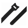 Cable Management & Installation - ALOGIC Ty-It Hook & Loop Cable Tie 240mm X 12mm BLACK: Bag of 10 | Wholesale IT Computer Hadware