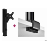 Brackets & Mounting - Atdec AWMS-1340 15.7" Post with 5.11" Arm and C Clamp Desk Fixing Black | Wholesale IT Computer Hadware