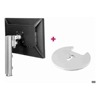 Brackets & Mounting - Atdec AWMS-1340 15.7" Post with 5.11" Arm and Grommet Clamp Desk Fixing Silver | Wholesale IT Computer Hadware