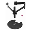 Brackets & Mounting - Atdec AWM Dual Monitor arm solution dynamic arms 400mm Post Grommet Clamp Black | Wholesale IT Computer Hadware