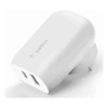Home & Wall Chargers - Belkin 42W USB-A + USB-C Wall Charger w/PPS & PD White | Wholesale IT Computer Hadware