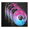 Corsair - Corsair RX RGB Series iCUE LINK RX120 RGB 120mm RGB Fan Triple Fan Kit | Wholesale IT Computer Hadware