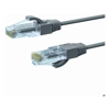 4Cabling Cat6 Network Cables - 4Cabling 7m CAT6A THIN U/UTP LSZH 28 AWG RJ45 Network Cable | Grey | Wholesale IT Computer Hadware