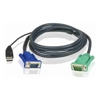KVM Cables - Aten 1.8M 3IN1 VGA USB CONSOLE KVM SPLIT CABLE NO WTY | Wholesale IT Computer Hadware