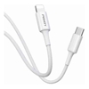 Third Party Cables, Chargers and Adapters - Pisen Mr White Lightning to USB-C PD Fast Charge Cable (2M) White Support Data Sync | Wholesale IT Computer Hadware