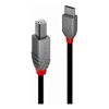 USB 2.0 Cables - Lindy  Lindy 0.5m USB 2.0 Type C to B | Wholesale IT Computer Hadware