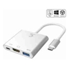 BluPeak Cat7 Network Cables - BluPeak COMSOL USB-C MALE TO HDMI/USB 3.0/USB-C ADAPTER | Wholesale IT Computer Hadware