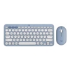 Wireless Keyboard & Mouse Combos - Logitech Pebble 2 Combo Blue | Wholesale IT Computer Hadware