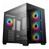 Deepcool Computer / PC Cases - Deepcool CG530 4F ATX Case Tempered Glass4 Pre-Instaled Fans USB3.0x2Gen2 Type-C | Wholesale IT Computer Hadware