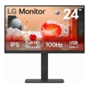 Commercial Displays - LG 23.8" (16:9) FHD IPS HDMI DP USB-C (65W) DAISY CHAIN KVM 3YR | Wholesale IT Computer Hadware