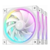 Case Fans - Deepcool FL12 White 120mm Unique ARGB Fans Low Noise 4-pin PWM Fluid Dynamic Bearing | Wholesale IT Computer Hadware