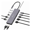 USB Hubs - Verbatim USB-C Pro Multiport Hub 13 Port2 x HDMI 1 x DisplayPort 1 x RJ45 3 x USB-A 3.2 | Wholesale IT Computer Hadware