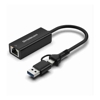 Wireless Network Adapters - Simplecom NU315C SuperSpeed USB-C and USB-A to Gigabit Ethernet Adapter | Wholesale IT Computer Hadware