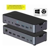Docks & Port Replicators - Comsol TRIPLE MONITOR USB-C 14 PORT DOCKING STATION | Wholesale IT Computer Hadware