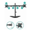 mbeat Brackets & Mounting - mbeat activiva Dual-Screen Articulating Monitor Arm with Free-Standing Desktop Base | Wholesale IT Computer Hadware