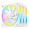 Case Fans - Deepcool FL12R White 120mm (3-Pack)  Unique Addressable RGB  High Performance Fans  Low | Wholesale IT Computer Hadware
