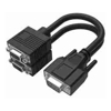 VGA / D-Sub Cables - Comsol 15CM VGA SPLITTER CABLE HD15M-HD15F/HD15F | Wholesale IT Computer Hadware