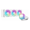 Deepcool Water Cooling - Deepcool LE360 WH V2 WhiteLiquid Cooler 360 mm 6th Gen Pump up to 3400 PWM Hydro | Wholesale IT Computer Hadware
