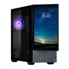 Zalman - Zalman Z10 DS BLACK Detachable 15.6" FHD Screen Mid-Tower Tempered Glass Drive Bays: 2x | Wholesale IT Computer Hadware