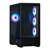 Zalman - Zalman P50 DS Black Mid-Tower Tempered Glass Drive Bays: 3x Combo(3.5" Or 2.5") 2x 2.5" | Wholesale IT Computer Hadware