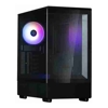 Computer / PC Cases - Zalman P10 Black Mini-Tower Tempered Glass Drive Bays 2x Combo (3.5" Or 2.5") 1x 2.5" | Wholesale IT Computer Hadware