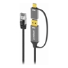 USB Type-C / 3.1 Cables - mbeat Tough Link 3m USB  USB-C to RJ45 Ethernet Cable Space Grey | Wholesale IT Computer Hadware
