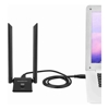 Wireless Network Adapters - Simplecom NW628v2 AX1800 Dual Band WiFi 6 USB Adapter with 2x 5dBi High Gain Antennas | Wholesale IT Computer Hadware
