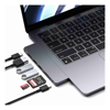 Staechi Docks & Port Replicators - Staechi Satechi USB C Hub Multiport Adapter Pro Slim 7 in 1 Dongle for MacBook Pro/Air | Wholesale IT Computer Hadware