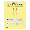 3Sixt USB Type-C / 3.1 Cables - 3Sixt SPLASH by 3sixT USB-C to USB-C Cable 1.5m 60W Lemon | Wholesale IT Computer Hadware